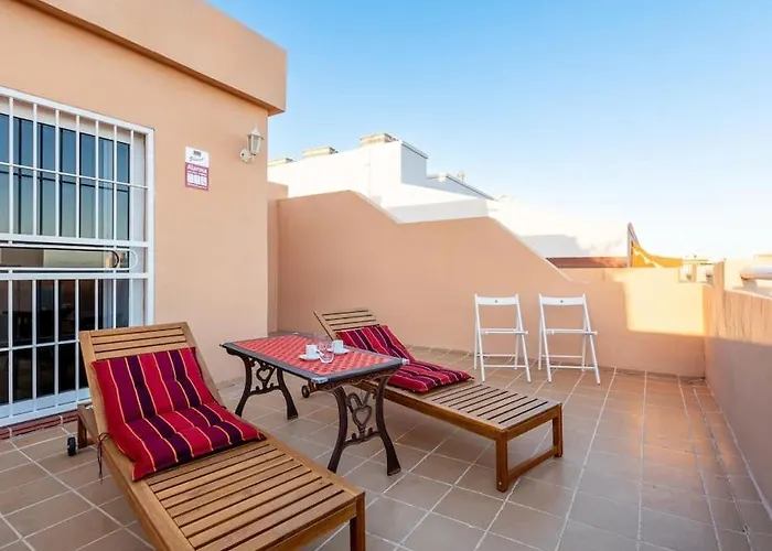 3a Penthouse Abrigos, Wi-fi And Terrace